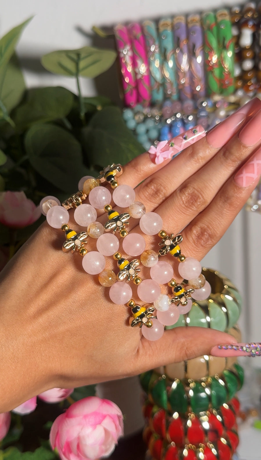 Bèu ~ Rose Quartz x Citrine