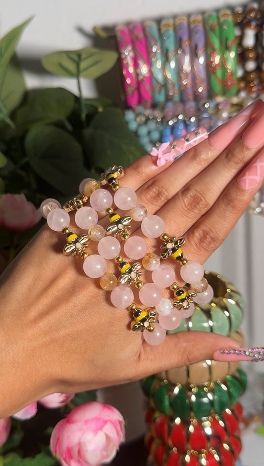 Bèu ~ Rose Quartz x Citrine