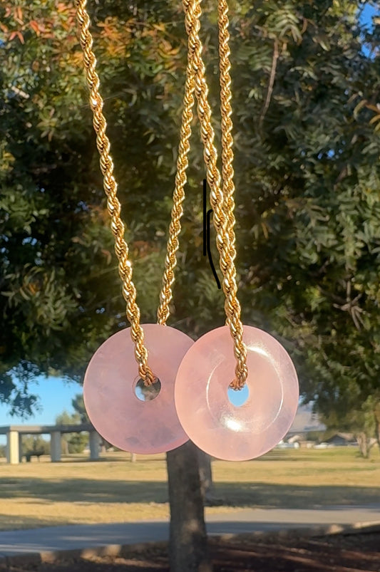 Rose Quartz Donut